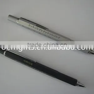 Promotional 4 in 1 Level Pen Includes Ball Pen, Level, Screwdriver and Ruler thumbnail-1