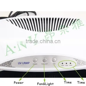 Professional Quick Drying Salon Equipment 42W Nail Art Curing Fan Plus Nail UV Lamp Led thumbnail-3