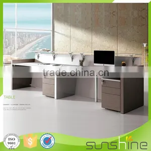 YS-RCT04 2016 Fantastic Newest Luxury White Color Fitness Center Reception Desk thumbnail-3