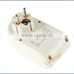 Cheaper European Day Night ON OFF Programmable Countdown Timer Socket thumbnail-4