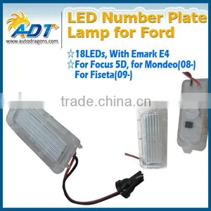 18 LED SMD Number Plate Lamp, Replacement Units White License Plate Light thumbnail-1