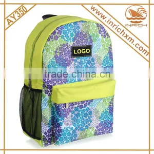 Hydrangea Backpack Young Girls Sathel Fancy Backpack thumbnail-2
