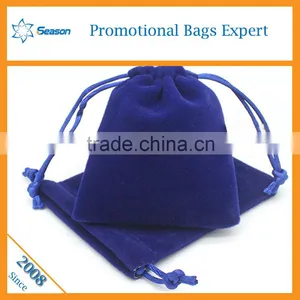 Velvet Pouch Bag Velvet Drawstring Bags Lint Drawstring Bag thumbnail-1