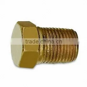 BRASS Pipe Plug BOLT AND NUT thumbnail-1