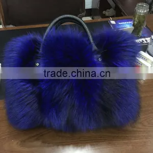 2016 Hot Selling Ladies Fashion Fox Fur Bag thumbnail-2