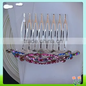 Wholesale Bling Rhinestone Girls Tiara Crowns, Small Girls Crowns thumbnail-3