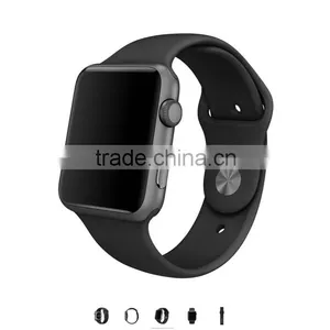 2015 Silicon Watch Strap for Apple Silicone Watch Band With Adapter thumbnail-6
