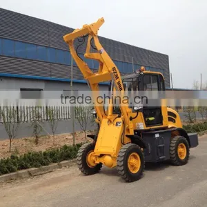 China Top Brand 908 With Weichai Engine and Pilot Control Wheel Loader Pallet Fork thumbnail-2