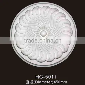 High Quality Factory Price pu Moulding /lamp Holder/ pu Medallion/pu Foam Ceiling Tiles /medallion for Interior Decoration thumbnail-1