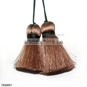 Silk Cord Tassel With Hang Cord For Decoration thumbnail-1