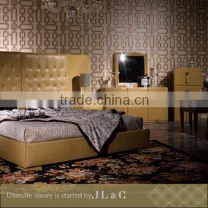 Luxury Bedroom Fahsion Dresser Oxhide Surface Interior Design For-JB17-05 Dresser- JL&C Furniture thumbnail-2