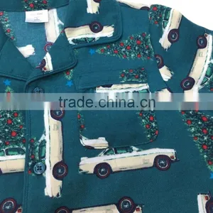 Hot Sale Baby Pajama Jumpsuie in Printted Flannel Fabric thumbnail-4