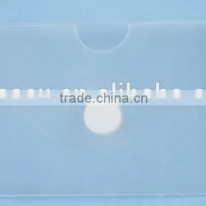 TRANSPARENT PVC MINI CARD BAG thumbnail-2