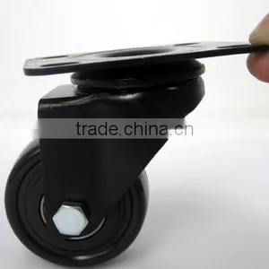 Swivel Black PP Caster thumbnail-1