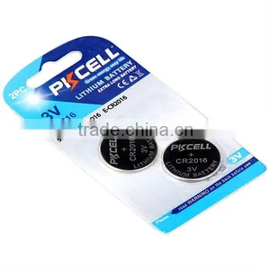 Lithium Button Battery 3V CR2016 Coin Cell Battery thumbnail-2