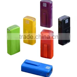 Square 15*6mm Key Chain Pocket Stamp, Mini Name Handy Stamps, Lovely Kids Rubber Stamps,Chirldren Self-Inking Stamp Quality Choice thumbnail-1
