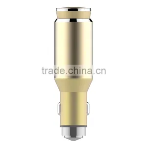Dual Port USB Car Charge With Bluetooth Earphone thumbnail-1