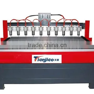 Multi Spindle 8 Heads Line Engraving Cnc Router Machine thumbnail-1
