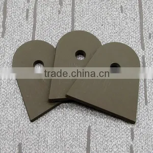 Elastic String Hole Garment Rubber Labels thumbnail-1