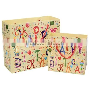 Colorful Birthday Gift Bag Paper Gift Bag thumbnail-4
