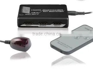 New HDMI Switch 5 Ports 5 Input 1 Output 4K@60Hz IR Control thumbnail-1