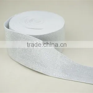 Fashion White Lurex Elastic Band thumbnail-2