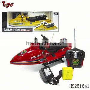 Best Plastic rc Racing Speed Boat thumbnail-1