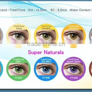 Natural Contact Lenses Freshtone Premium Satin Gray Korean Color Contact Lens Wholesale thumbnail-3