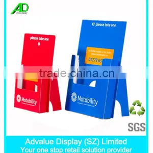 Cardboard Brochure Holder , Cardboard Counter Display Brochure Holder thumbnail-2