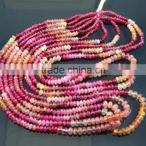 Natural Umba Sapphire Rondelles Beads thumbnail-4