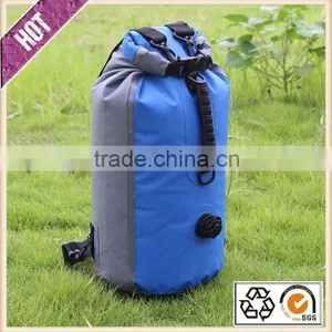 Customer Logo Portable Waterproof Duffel Dry Bag for Swimming With Strap 20L thumbnail-1