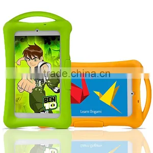 Unbreakable Protective Shell With Handle Kid Shock Proof Silicone Kids 7'' Tablet Case thumbnail-1