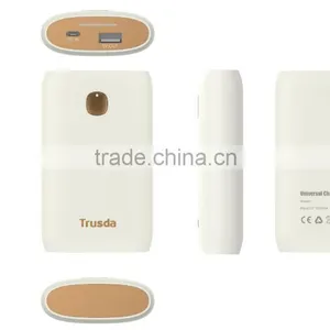 TRUSDA L10 Quick Charge QC 2.0 Power Bank 10400mAh Large Capacity With Rubber Oil USB AC Charger thumbnail-3