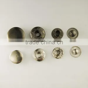 2 Parts Metal Snap Button Snap Fastener Wholesale thumbnail-3