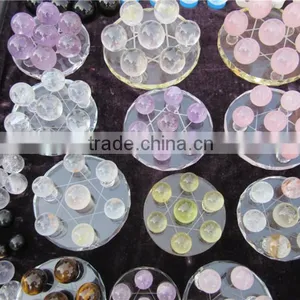 2015 New Coming Factory Direct Colorful Natural Crystal Balls/ Seven Star Crystal Balls Array thumbnail-2