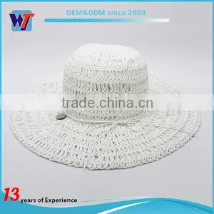 Wholesale New Design Hawaiian Paper Straw Hat thumbnail-5