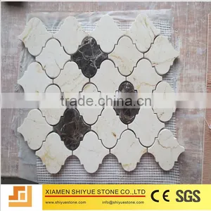Stone Mosaic Bathroom Floor Tiles thumbnail-2