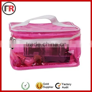 Environmental Beautiful Pvc Cosmetic Bag With Printing thumbnail-1