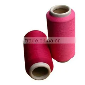 Dope Dying Polyester Spandex Covered Yarn for Knitting Socks thumbnail-1