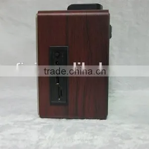 Hot Vintage Wood Portable Radio With Mp3 Player and Speaker thumbnail-3