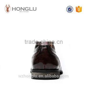 2016 Lace Up Men Dress Shoes, Hot Sale PU Wedding Shoes For Men, Luxury Derby Shoes For Men thumbnail-6
