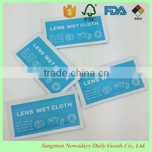 Hot Sell Lens Glasses Screen Cleaning Wet Wipes thumbnail-1