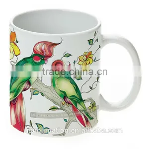 Sublimation Mug, 11oz Blank Sublimation Mug, Customized Mugs thumbnail-1