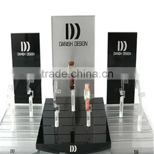 High Quality Imported Clear Countertop Acrylic Watch Display thumbnail-1