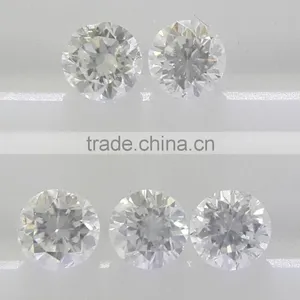 2-2.5mm 1cts Lot VS Clarity F Color Natural Loose Brilliant Cut Diamond thumbnail-4
