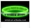 Glow in Dark Silicone Bracelet Wristband thumbnail-1