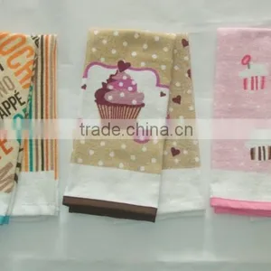 Pigment Printed Cotton Kitchen Towel Tea Towel China Supplier Wholesale thumbnail-1