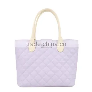2016 Women Quilted Fabric Tote Bags thumbnail-4