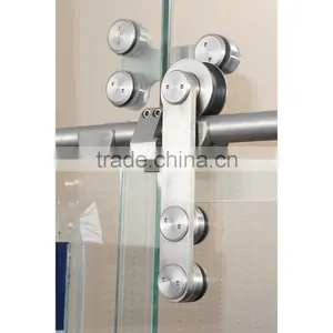 High Quality Commercial Glass Heavy Duty Adjustable Sliding Door Roller thumbnail-2