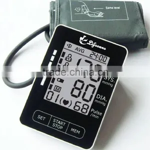 Automatic Digital Arm Blood Pressure Monitor BP-1305 Large LCD 120 Memory 2 Group WHO Indicator FDA Approval CE Certification thumbnail-1